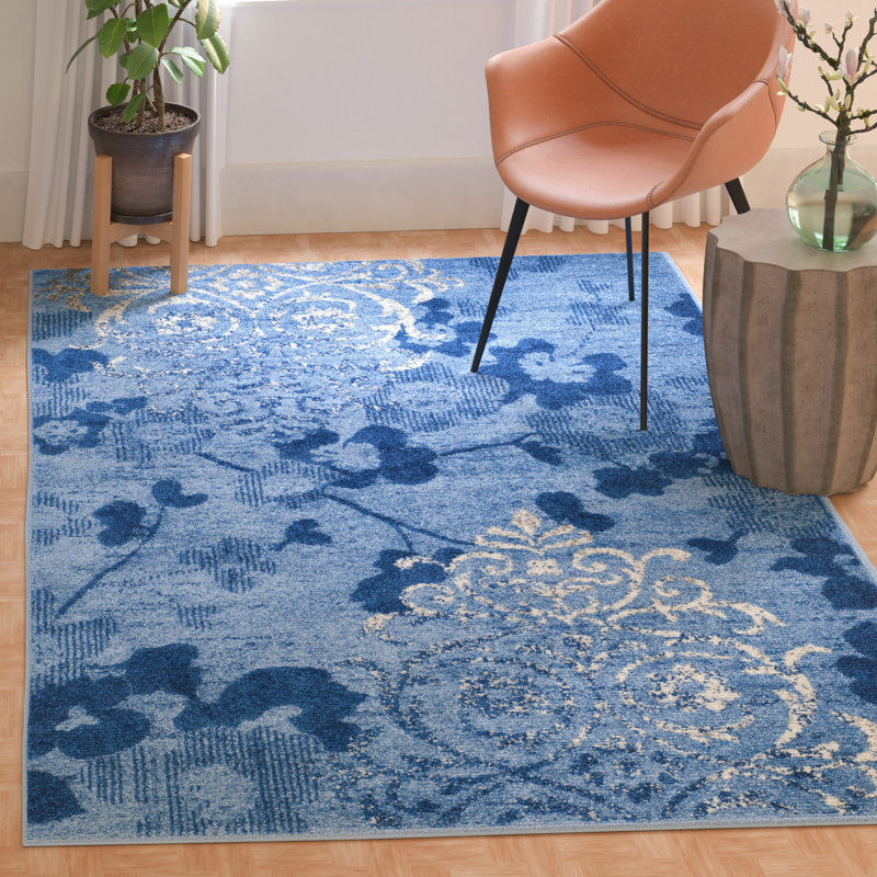 Tapis damassé Alonie Performance, Rectangle 10 pi x 14 pi