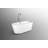 67'' x 32'' Freestanding Soaking Acrylic Bathtub