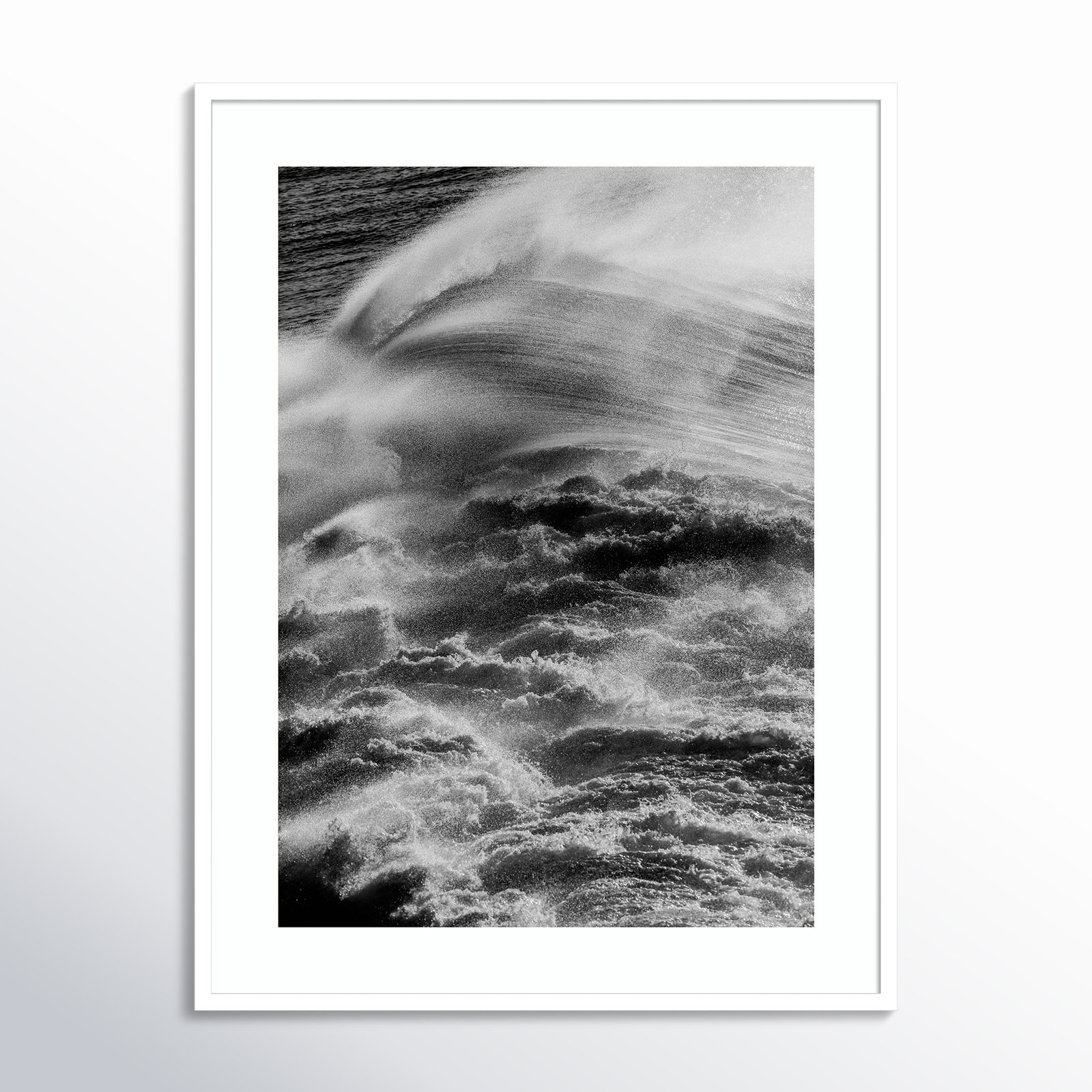 Sea Offerings by Shot by Clint Wood Framed Wall Art Print, White, 41" H x 31" W