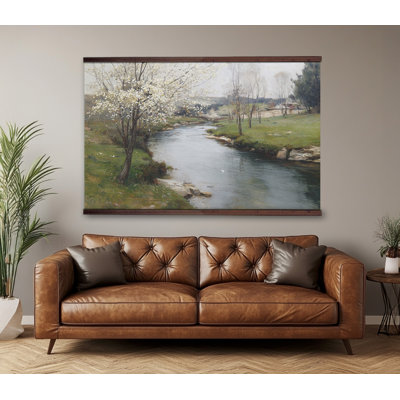 Riverbank Extra Large Canvas Wall Art Tapestry