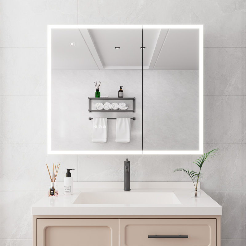 Armoire à pharmacie de salle de bain avec lumières