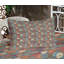 Multicolore drap-housse et coussin décoratif Ambesonne-106788174
