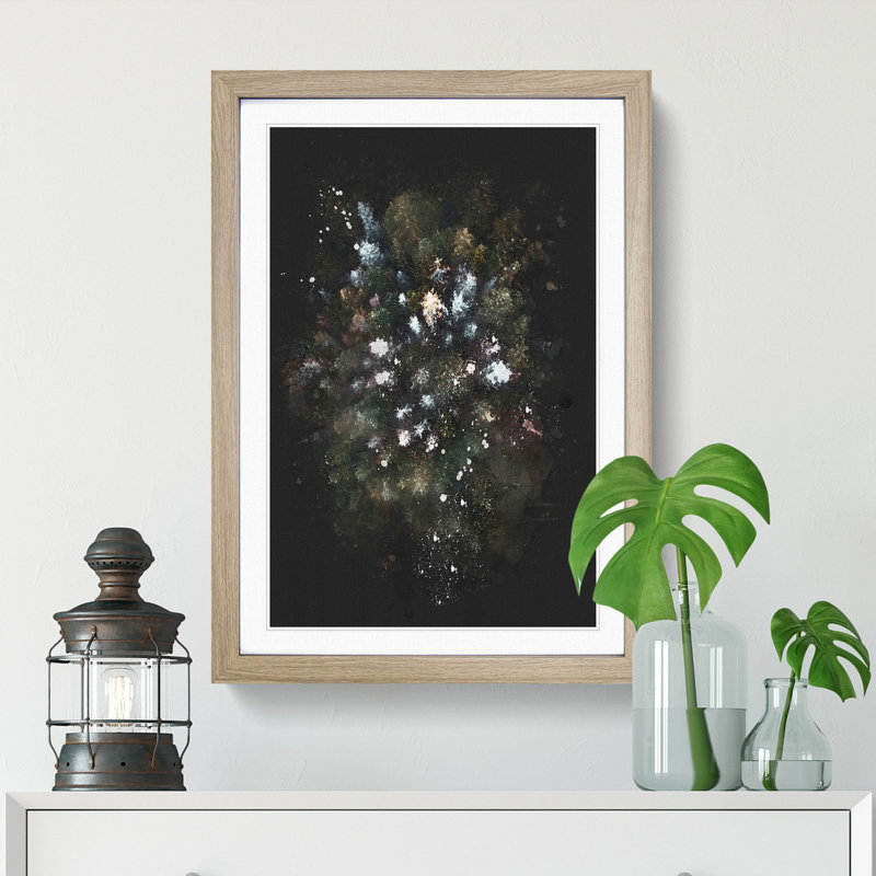 Forest Arrangement - Framed Print, Oak Framed, 87cm H x 62cm W x 2cm D