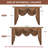 Paisley Swag Valance with Tassels, Classic Jacquard Waterfall Valance, Window Treatment 1 Panel-1871302702