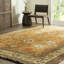 Tapis brun noué à la main-53537957