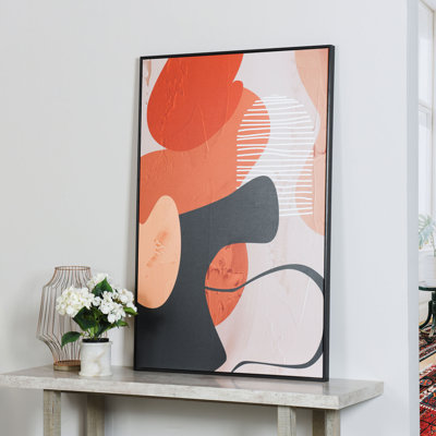 «Organic Games», reproduction d'art sur toile encadrée