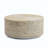28" Round Natural Travertine Stone Coffee Table-1486354640