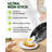 Granitestone Armor Max 5.5 Quart Heavy Duty Hard Anodized Nonstick Jumbo Cooker with Lid