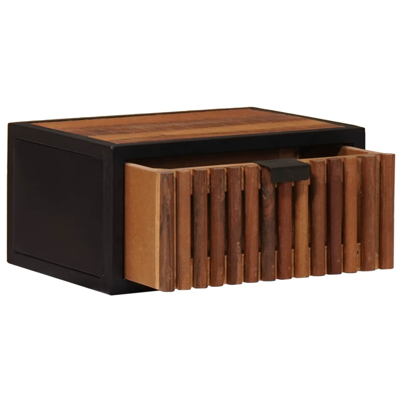 40 cm W Solid Wood Bedside Table