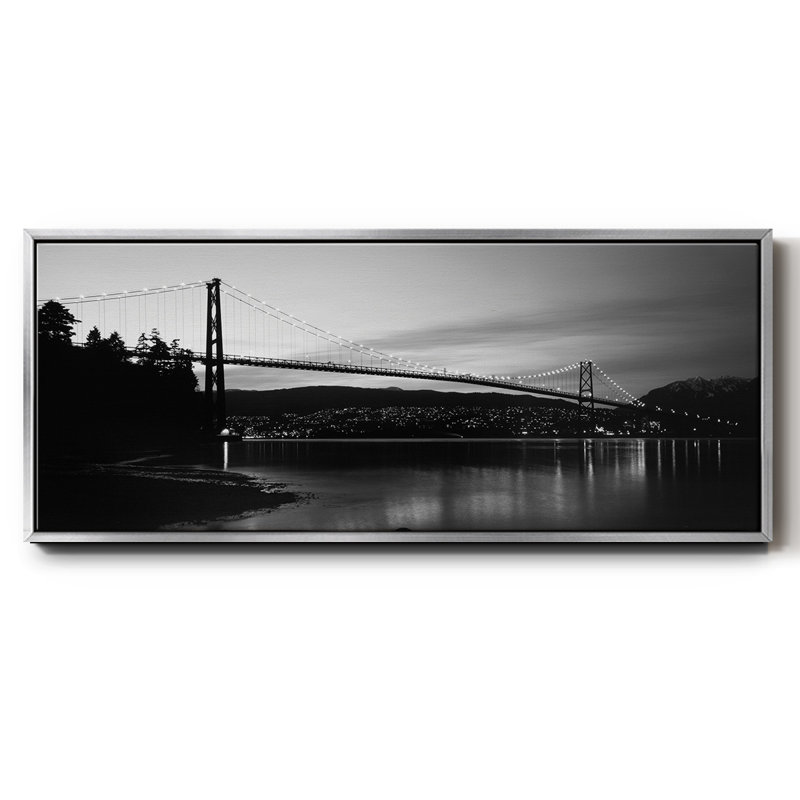 Lions Gate Inlet- Framed Canvas