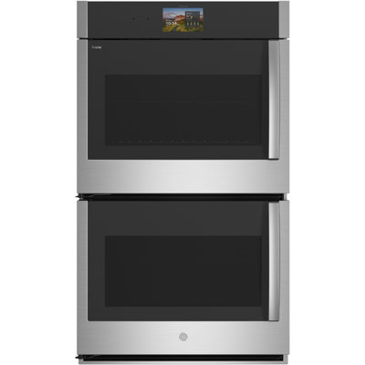 GE Profile 30" Smart Built-In Convection Double Wall Oven with Left-Hand Side-Swing Doors
