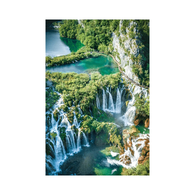 1000 Waterfalls by Fabian Fortmann - Print on Canvas, 20.32 cm H x 30.48 cm W, Wrapped Canvas