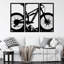 Vélo de montagne, art mural en métal 3 pièces - ensemble de décor de sport cycliste - suspension murale aventure en plein air - silhouette de vélo de montagne - sculpture industrielle en métal rustique - décor de garage de gymnastique à la maison moderne - pièces d'art remarquables-1269078303-1269078290