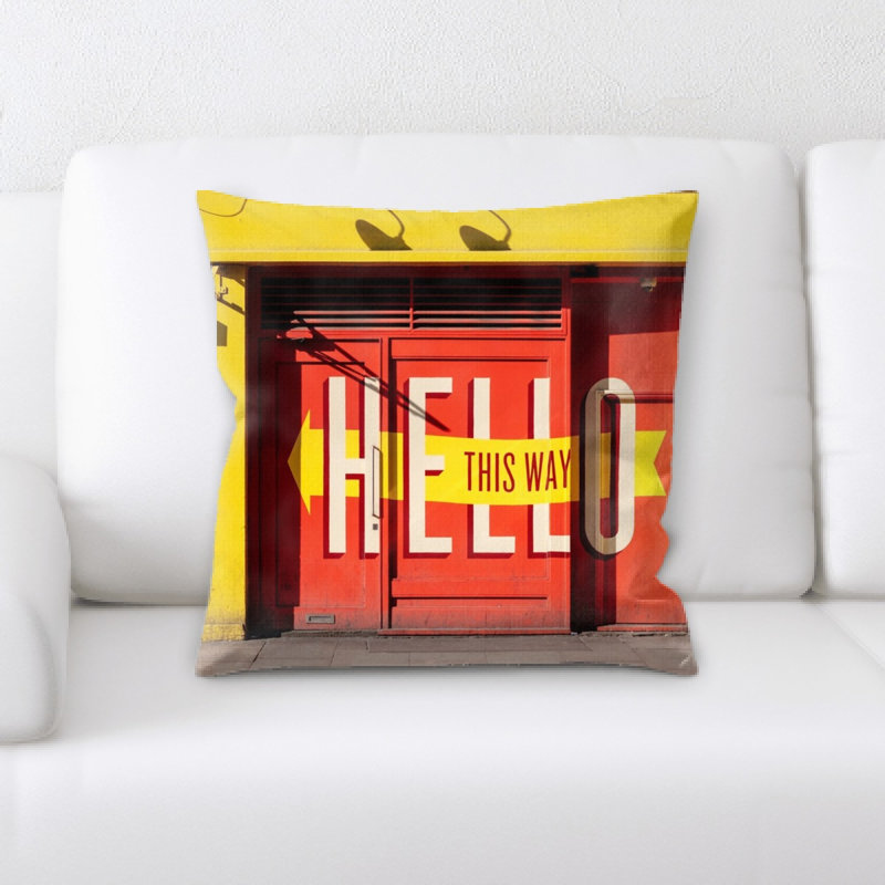 Coussin décoratif de couleurs vives