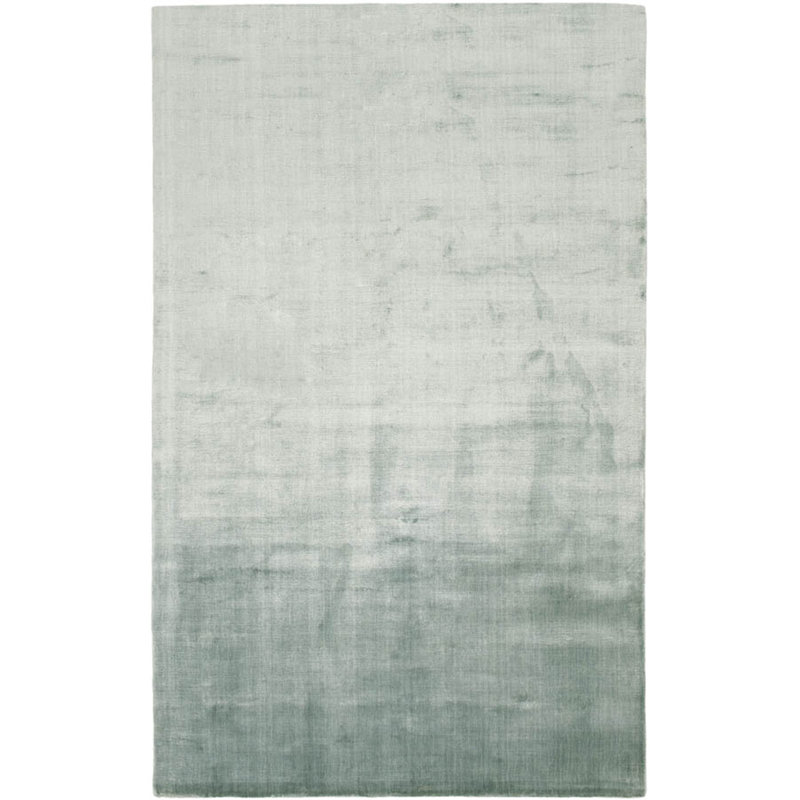 Tapis bleu en viscose tissé à la main Lauren Ralph Lauren Beckett, Rectangle de 5 pi x 8 pi