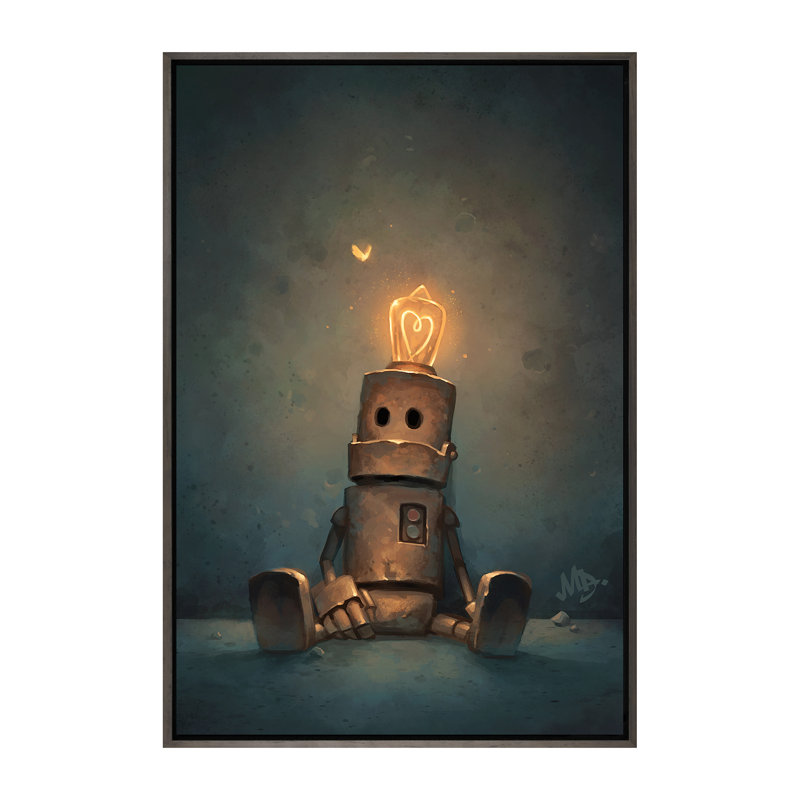 Fantasy & Sci-Fi, 60" H x 40" W x 1.5" D, Dark Rustic Wood Framed Canvas