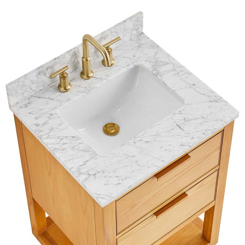 Dayton 24" Freestanding Standard Single Bathroom Vanity with Top