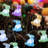 Battery-Operated Easter LED Rabbit String Lights with Remote