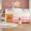 Lit mezzanine simple simple avec 9 tiroirs de rangement et tablettes pour escalier Lit mezzanine pour enfants avec espace de rangement sous le lit-255039126-257142884