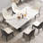 Sintered Stone Top Metal Base Dining Table-763081371-763081370-778542703