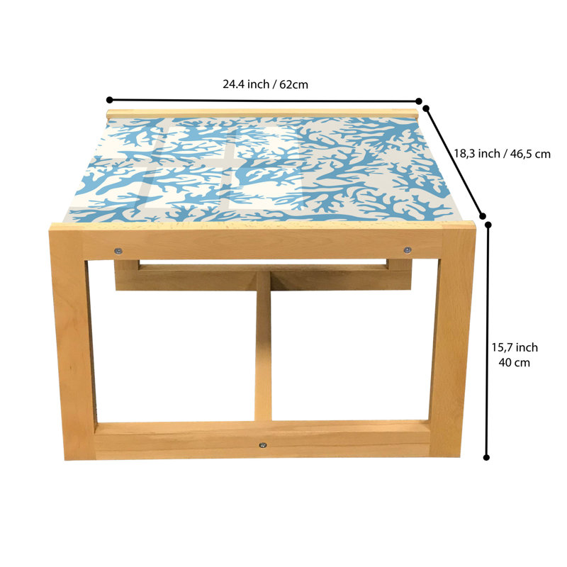 Jameis Sled Coffee Table, 40cm H x 46.5cm W x 62cm D