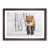 Walnut Framed