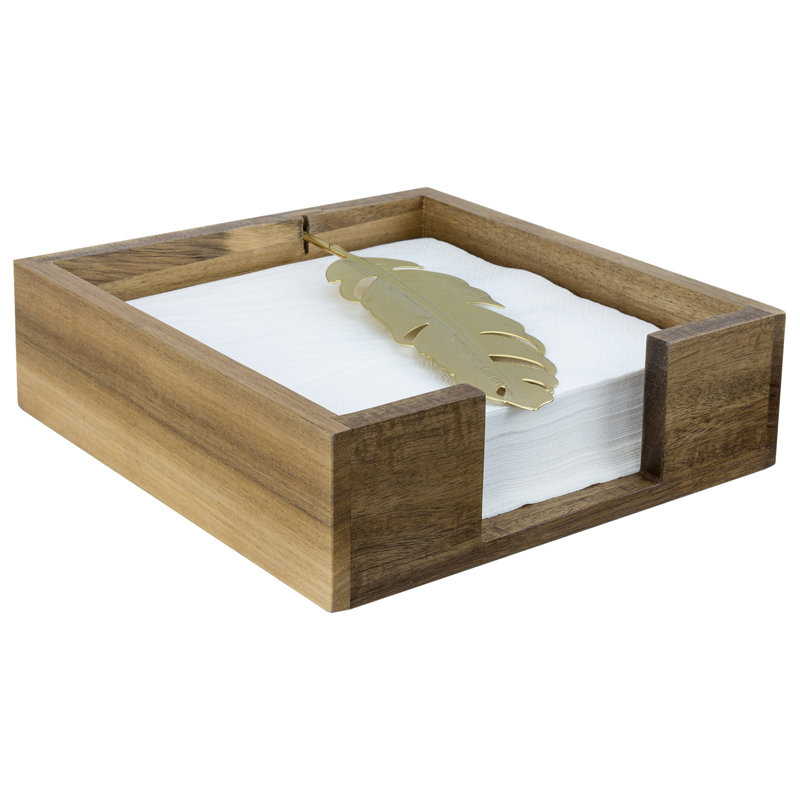 Porte-serviettes en acacia