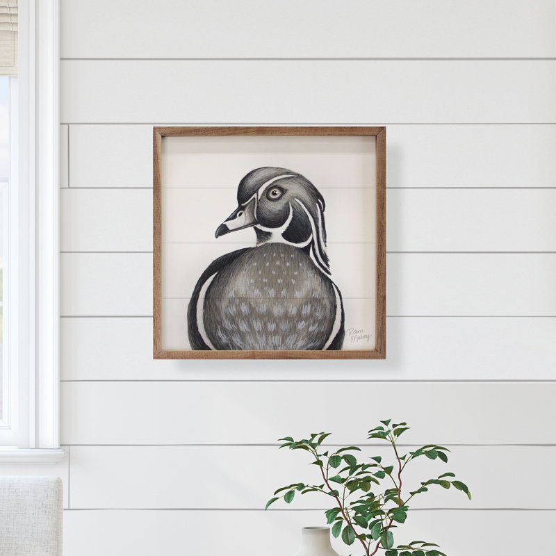 Wood Duck By Robin Sue Studio, 12" H x 12" W