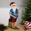 Figurine de père Noël sur planche à pagaie - 18 po
