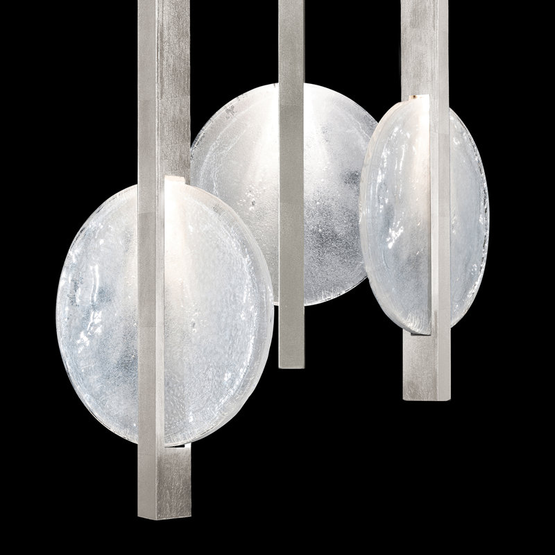 Selene 6 - Light LED Pendant, Silver