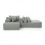 Canapé avec coussin moelleux et coussins-129067414