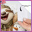 Mignon paresseux rideau de douche Snowman-821300657