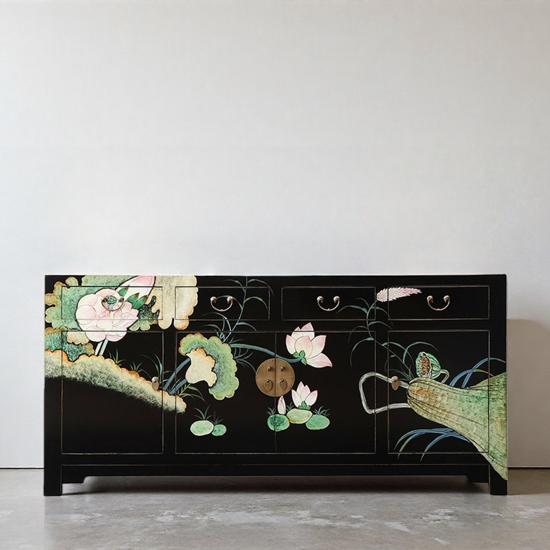 Creative Painted TV Stand
