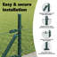 Hexagon Fence Green Steel-772068916