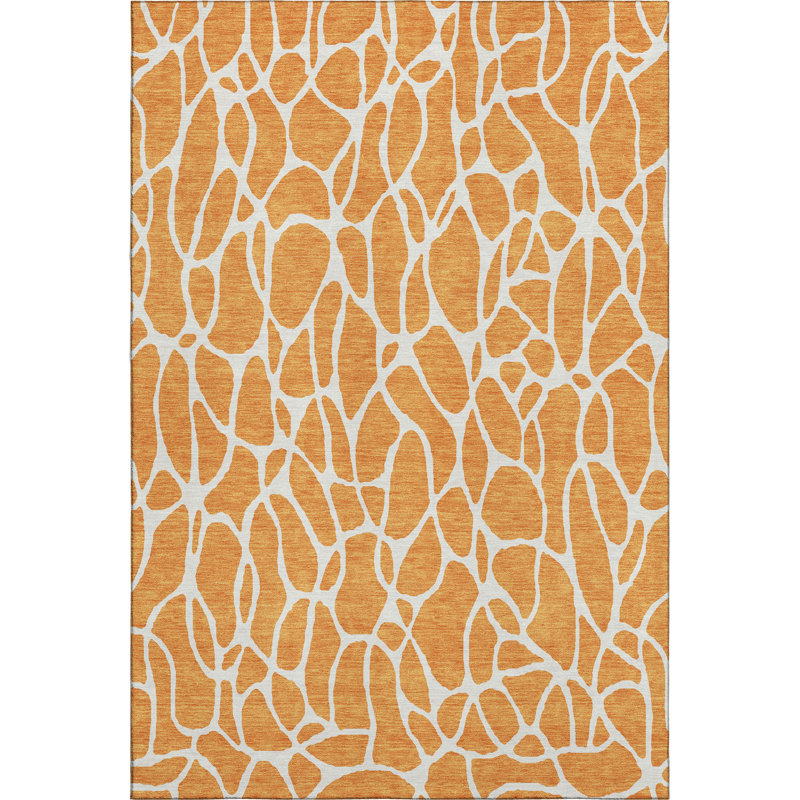Premium Machine Washable Braylen AMF1024 Geometric Rug, Rectangle 5' x 7'6"