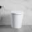 Tankless Smart Toilet With Bidet Built In, One-piece, Auto Flush, Auto Open/Close,Heated Seat, Bubble Wash,Warm Water and Dry, Adjustable Temp,Remote Control Side Know