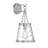 Caaliyah Metal Armed Sconce in Satin Nickel-84795905