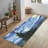 Luxurious Soft Pile Printed Rug with Intricate Floral Design Ideal for Adding a Touch of Elegance and Coziness to Any Living Room or Bedroom Space-957386059