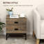 Truesdell 45cm W Manufactured Wood Bedside Table