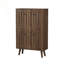 Armoire à chaussures verticale rainurée avec tiroirs inclinables-829076996