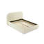 Arden Upholstered Bed in Beige-1511001928