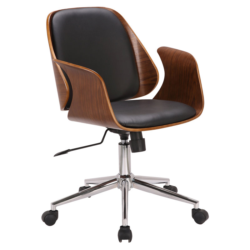 Faux Leather Upholstered Task Chair