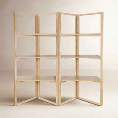 Retreat Wide Geometric Bookcase