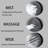 Dual Shower Head Combo, 8-Inch Rainfall & 3-Flow Handheld,2.5 GPM-119947317