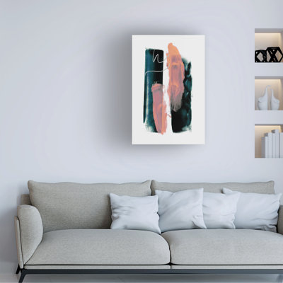 Mareike Bohmer  Abstract Brush Strokes 3 Canvas Art