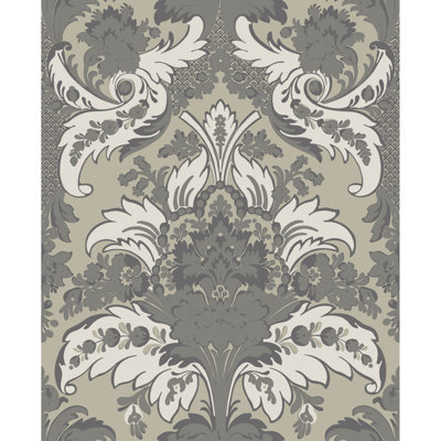Albemarle Aldwych Damask Wallpaper Roll