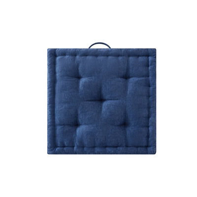 Poly Chenille Square Floor Pillow Cushion