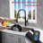 SUMERAIN Lead Free  Pull Down Kitchen Faucet with Dual Mode and Magnetic Docking-114392381