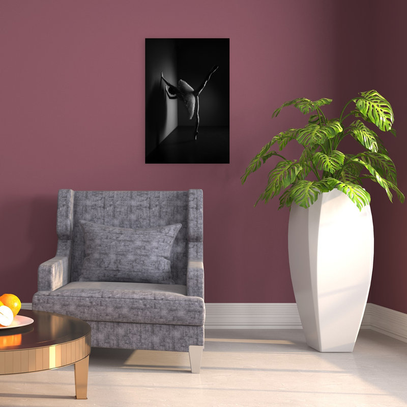 «Elegant Ballet Pose», impression d'art dramatique classique et classique, H 24 po x l 16 po