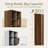 73'' H X 23.6'' W Tall Bookcase With 2 Drawers & Storage Cabinet-1483701104
